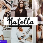 旅行博客时尚风格Nutella 电影胶片色调Lightroom预设+Mobile APP移动预设