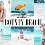 旅拍人像柔和活力胶片Bounty Beach LR预设+iPhone iPad,Android APP预设