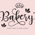 Bakery Font-面包店字体