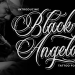 Black Angela Font-字体下载