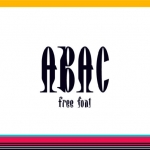 Free Abac Decorative Font Family 装饰艺术字体