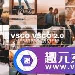 手机版lightroom vsco预设人像旅拍 VSCO 2.0 电脑版PS ACR预设