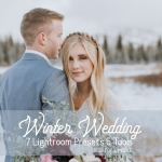 冬季婚礼电影胶片电脑版LR预设/手机版APP预设 Winter Wedding Lightroom Presets