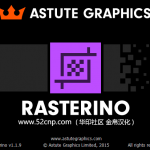 Rasterino 1.2.4中文汉化版(AI裁切图片,一键PS修图插件)
