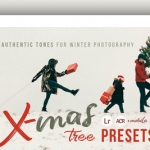冬季人像Lightroom预设+移动APP预设 Christmas Tree - 20 Winter Presets
