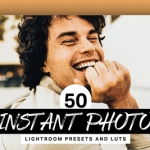 印刷色彩复古胶片LR预设+LUT预设 50 Instant Photo Lightroom Presets