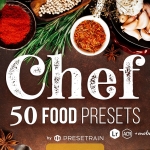 厨师– Lightroom和Photoshop的50种食物预设