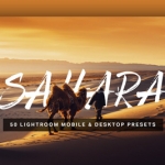 沙漠通透旅拍风LR预设+3DLUT预设 Sahara Lightroom Presets and LUTs