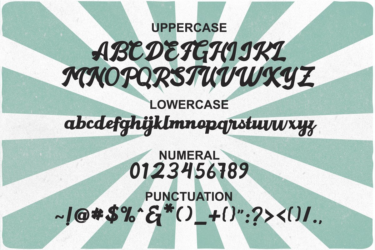 龙门-手刻字体脚本Gantry  Hand Lettering Script插图7