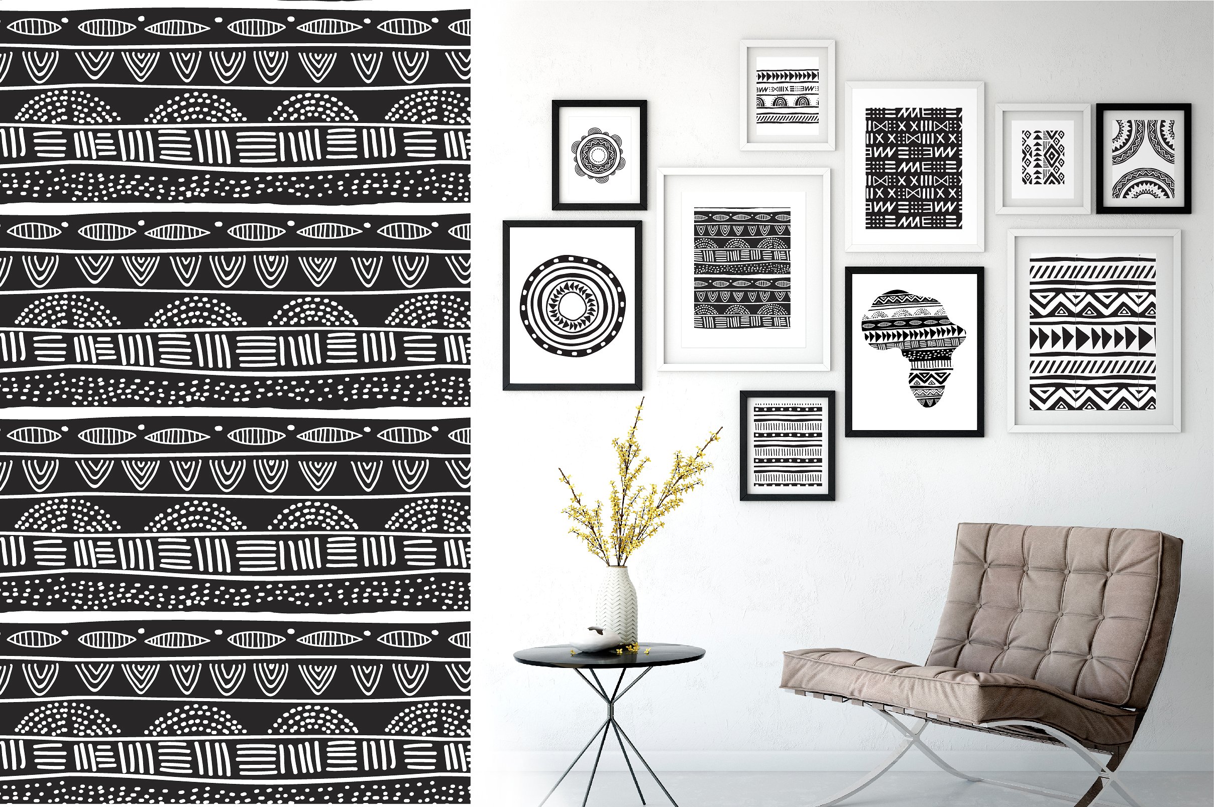 非洲元素图案笔刷 African dream – patterns and brushes插图5