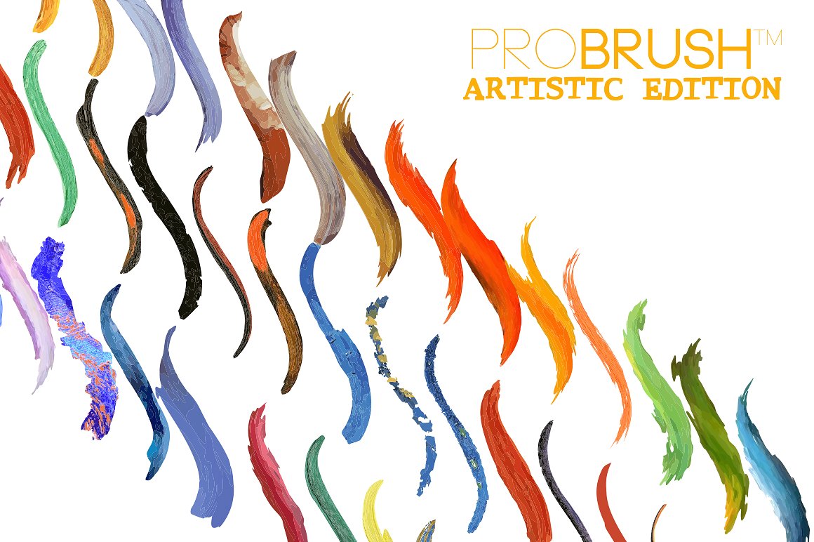 41种艺术Illustrator笔刷合集 41 Artistic Brushes – ProBrush™
