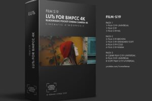 适用于BMPCC 4k FILM-S19 Cinematic的LUT