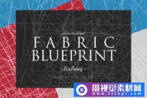 高分辨率干净织物划痕纹理背景素材 Clean Fabric Blueprint Textures