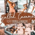 巧克力焦糖人像LR预设/手机LR滤镜 10 Salted Caramel Mobile Presets