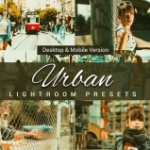 城市旅拍人像蓝橙色LR预设/移动APP+LUT滤镜 Urban Lightroom Presets