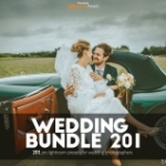 201复古电影胶片婚礼婚纱LR预设合集 201Wedding Lightroom Presets