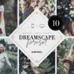 田园森系人像复古胶片风LR预设/APP预设Dreamscape Lightroom Presets