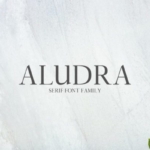 漂亮的装饰性英文衬线字体家族 Aludra Serif Font Family Pack