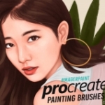 Procreate笔刷下载|插画人像 Procreate笔刷下载