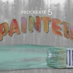 适用于Procreate APP的素描油漆绘画工具包-附中文字幕教程