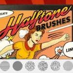 复古线条Procreate绘画笔刷合集 Vintage Comics: Line Procreate Brushes