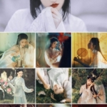 夏弃疾唯美古风汉服人像摄影后期教程