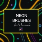 霓虹灯 Procreate画笔笔刷（brushset）