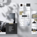创意品牌设计公司企业宣传画册设计模板 MORIMO Creative Agency Company Profile Brochures