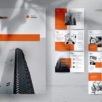 创意代理公司简介宣传画册&服务手册设计模板 RADEON Creative Agency Company Profile Brochures