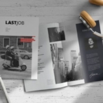 职场/人力资源主题杂志排版设计模板 Lastjob | Magazine Template