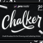 Procreat应用粉笔笔刷 Chalker – Procreat Brushes