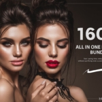 1600+多合一时尚人像调色润饰Lightroom预设件 1600+ All In One Retouch Bundle