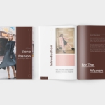 时装产品目录设计模板 Elana Fashion Lookbook Catalogue