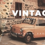 奥斯卡老电影褪色胶片Lightroom预设/移动APP滤镜 Bangset vintage preset