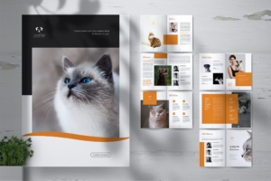 宠物店业务宣传手册设计模板 LOSI Pet Shop Business Brochure