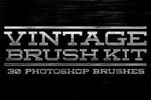 经典的绘画笔刷套装 Vintage Brush Kit