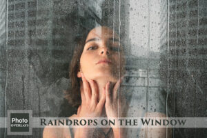 窗户雨水/雨滴照片叠层素材 (jpg,png)
