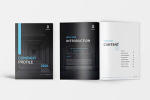 时尚高端专业的高品质房地产楼书品牌手册画册宣传册杂志设计模板（AI，EPS，INDD）
