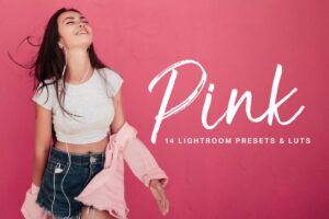粉嫩艺术照效果Lightroom预设 Pink Lightroom Presets and LUTs