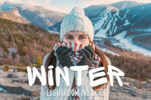 冬季旅行照片lightroom人像预设lightroom预设下载