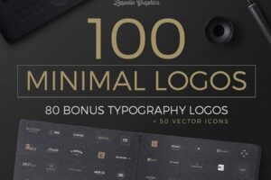 180多种高端logo设计矢量素材大包下载[Ai]