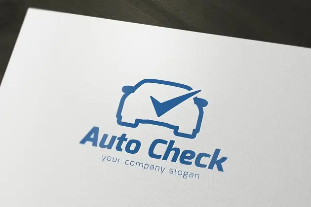 人工智能自动驾驶汽车LOGO模板 Auto Check Logo
