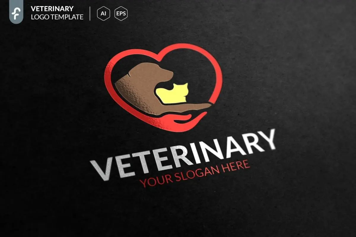 情人节LOGO设计 Veterinary Logo