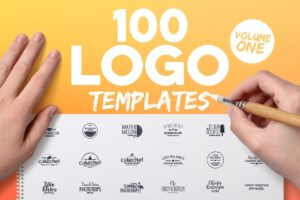 100个新鲜的logo模版素材 100 Fresh Logo Templates Vol.1