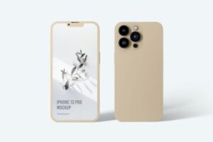 iPhone 13 Pro手机产品样机(PSD)