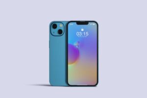 高端iPhone 13 Pro手机产品样机(PSD)