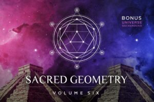 神圣神秘的几何图形素材合集6 Sacred Geometry Vector Pack Vol. 6