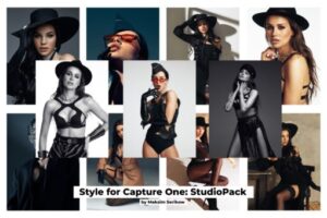 影棚Capture One预设 Fashion Styles for Capture One: Studio Pack