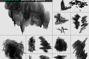 水彩photoshop特效笔刷[PSD]
