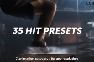 PR预设-35个冲击撞击抖动视觉特效 Hit Presets+使用教程